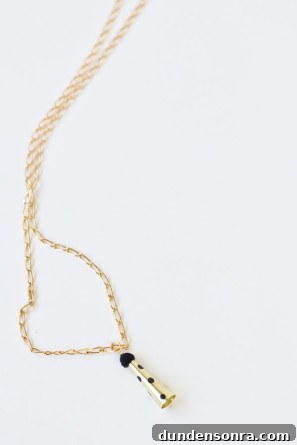 Party Hat Necklace DIY Tutorial