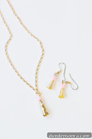 DIY Party Hat Jewelry