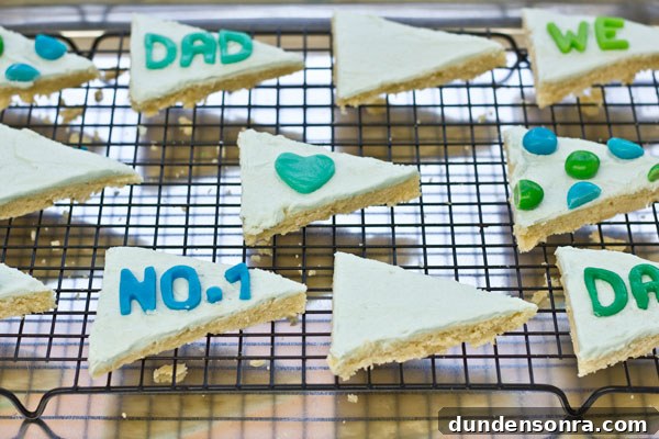 Father’s Day Sugar Cookie Ideas: Fun DIY Recipes and Decorating Tips 8 DIY Pennant Flag Cookies Step 5