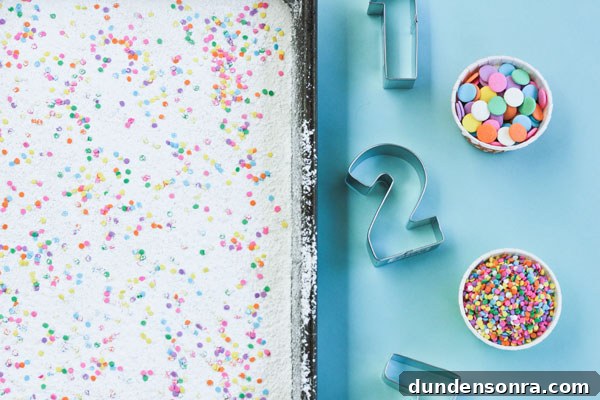 DIY Confetti Marshmallow Number Cakes (Giveaway Closed) 4 Confetti Marshmallow Number Supplies