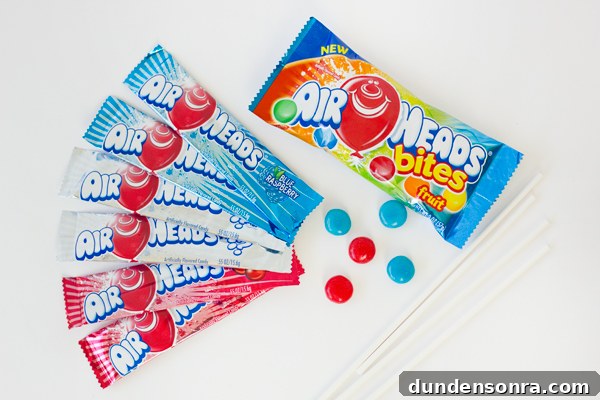 How to Make Fun Edible Pinwheels for Parties and Snacks 2 Airhead Pinwheels Supplies