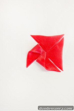How to Make Fun Edible Pinwheels for Parties and Snacks 6 Airhead Pinwheels Step 4