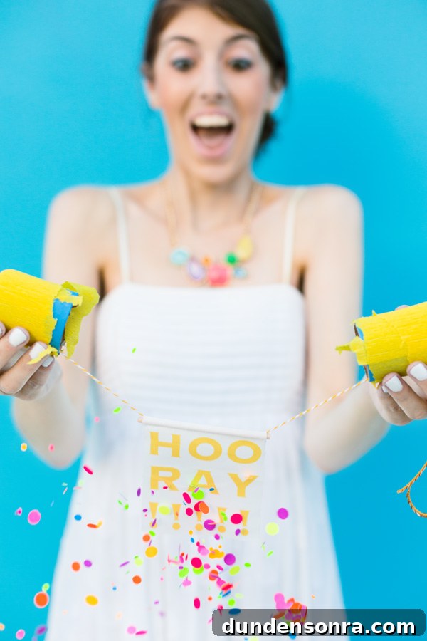 Surprise Message Confetti Poppers: DIY Instructions & Ideas 2 DIY Surprise Message Confetti Poppers