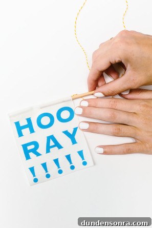 Surprise Message Confetti Poppers: DIY Instructions & Ideas 10 Confetti Popper Banner DIY