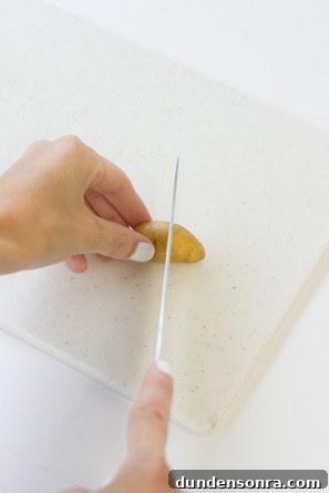 How To Make a Potato Stamp