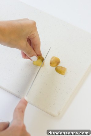 How to Make a Festive DIY Confetti Shirt in Minutes 8 Potato Stamp Tutorial