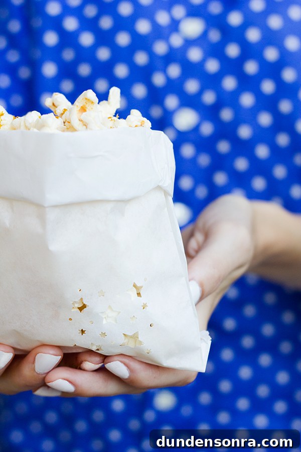 Make Your Own Popcorn Bags: DIY Guide for Parties and Gifts 3 Fourth of July Popcorn Bags DIY