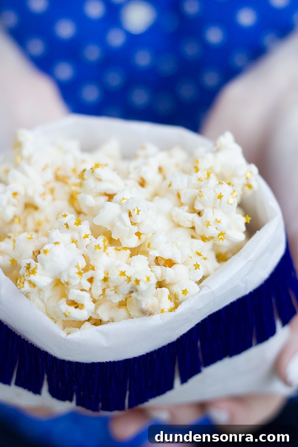 Make Your Own Popcorn Bags: DIY Guide for Parties and Gifts 6 July 4th Popcorn