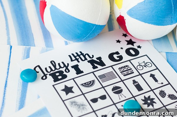 Fourth of July Bingo July 4th Bingo (Free Printable!)