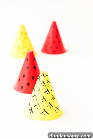 Fruit Party Hats