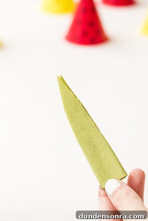 Fruit-Inspired DIY Party Hats: Creative Hat Ideas for Parties 14 Mini Party Hat DIY Tutorial