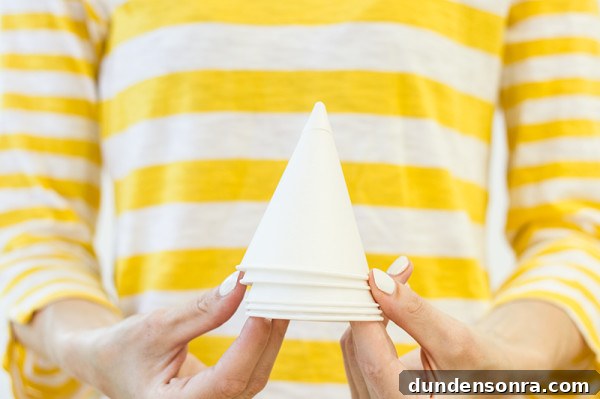 Fruit-Inspired DIY Party Hats: Creative Hat Ideas for Parties 5 Garnish Paper Cone Cups