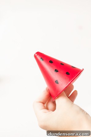 DIY Fruit Party Hat