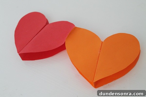 How To Make a Heart Garland
