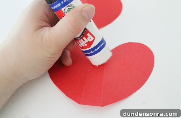 How To Make a Rainbow Heart Garland