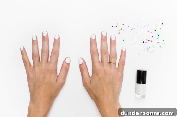 How to Do a Confetti Mani at Home: Step-by-Step Guide 3 Confetti Manicure DIY
