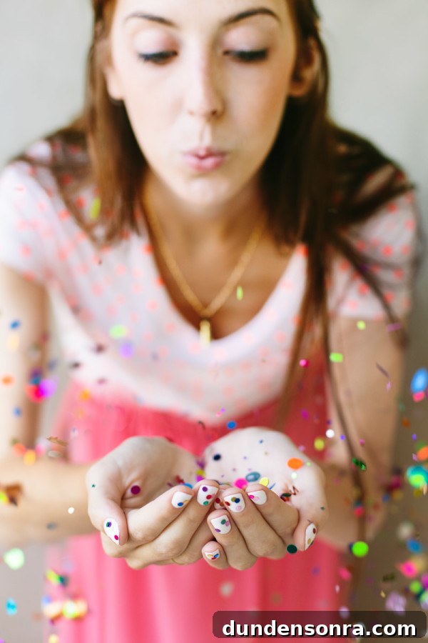 How to Do a Confetti Mani at Home: Step-by-Step Guide 9 DIY Confetti Mani