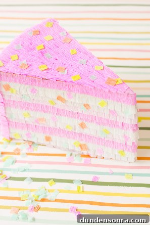 DIY Funfetti Cake Pinata