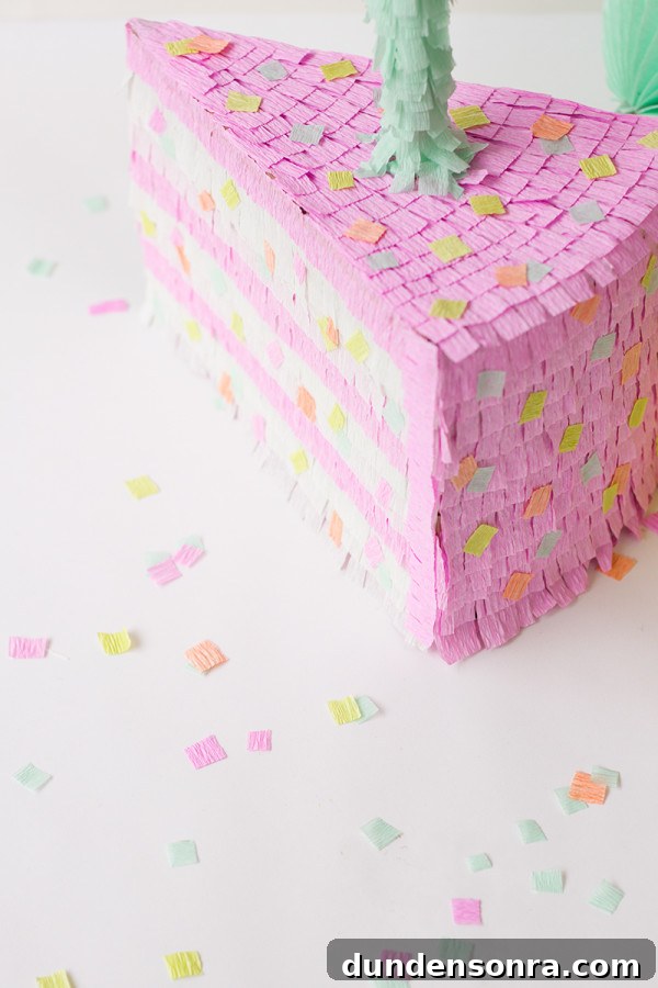 How to Make a Birthday Cake Pinata
