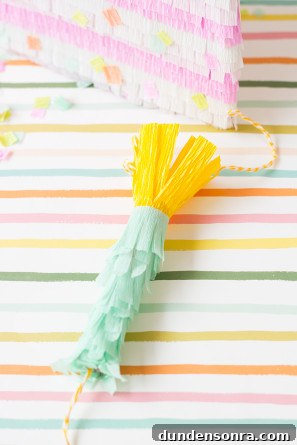 How To Make a Birthday Candle Cake Pinata
