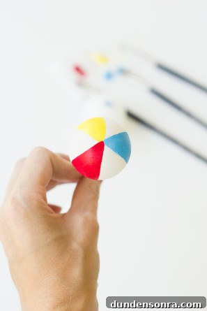 DIY Beach Ball Drink Stirrers: Fun Tropical Cocktail Picks 10 Beach Ball Drink Stirrers DIY Tutorial