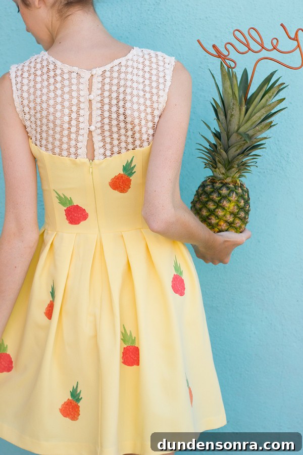 Pineapple Dress DIY
