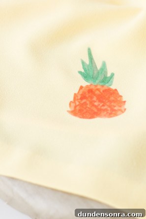 Pineapple Dress DIY Tutorial