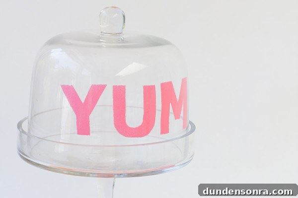 YUM Cake Dome DIY Tutorial