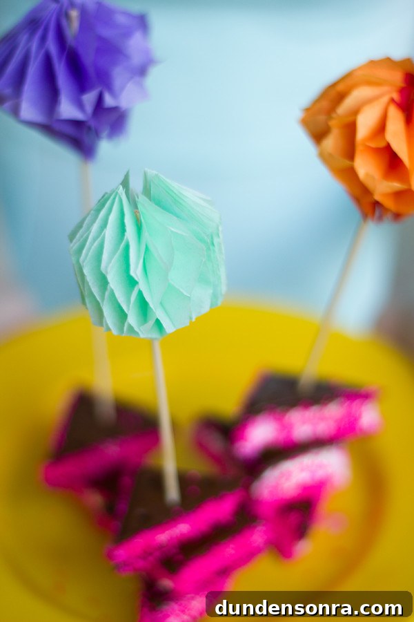 DIY Geometric Ice Cream Skewers