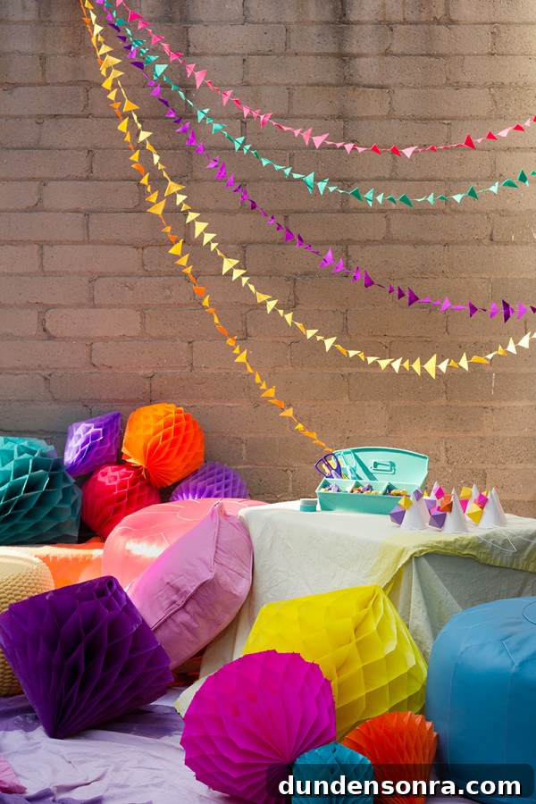 DIY Geometric Birthday