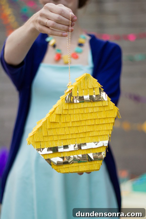 Geometric Party DIYs: 12 Creative Decorations and Crafts 2 DIY Geometric Piñata