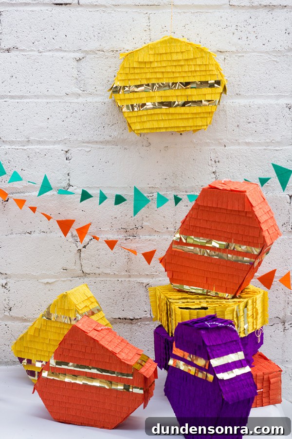 Geometric Party DIYs: 12 Creative Decorations and Crafts 14 DIY Geometric Pinatas