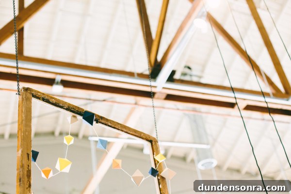 DIY Geometric Garland