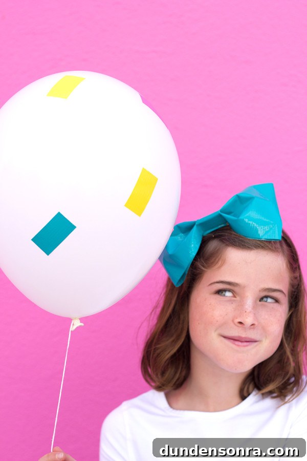 DIY Confetti Balloon Stickers