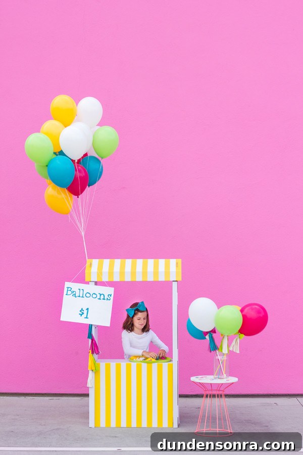 Balloon Stand DIY