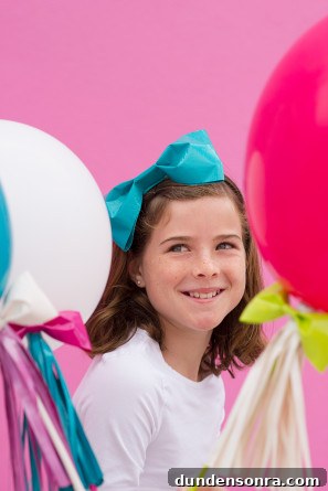 DIY Duct Tape Hair Bow
