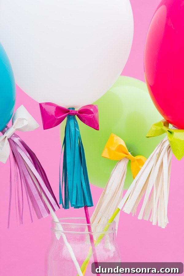 DIY Balloon Wands