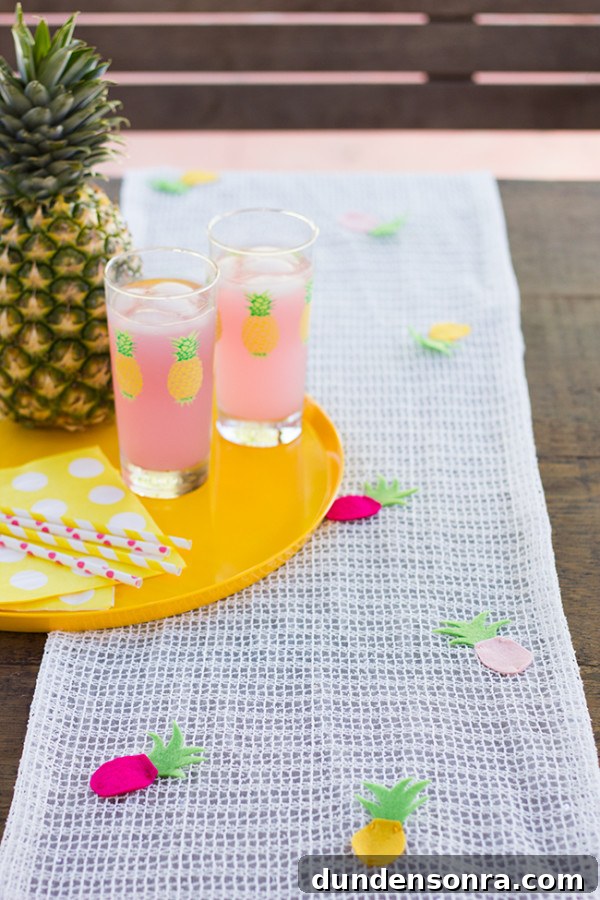 DIY Pineapple Table Runner: Step-by-Step Pattern & Tips 2 DIY Pineapple Table Runner