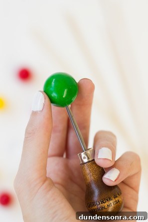 DIY Gumball Drink Stirrer