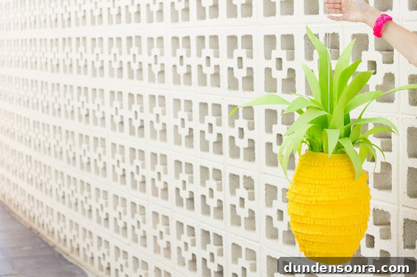 How To Make a Pineapple Piñata