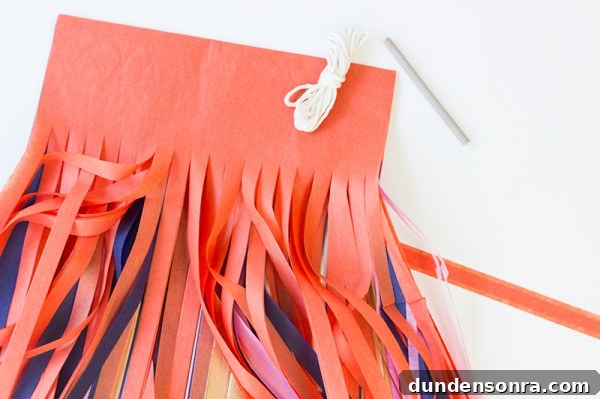 DIY Tassel Number Garland: Make Custom Party Number Banners 4 DIY Tassel Garland Tutorial