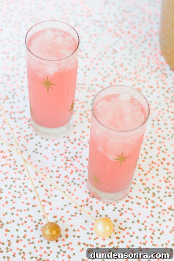 DIY Mid-Century Cocktail Glasses