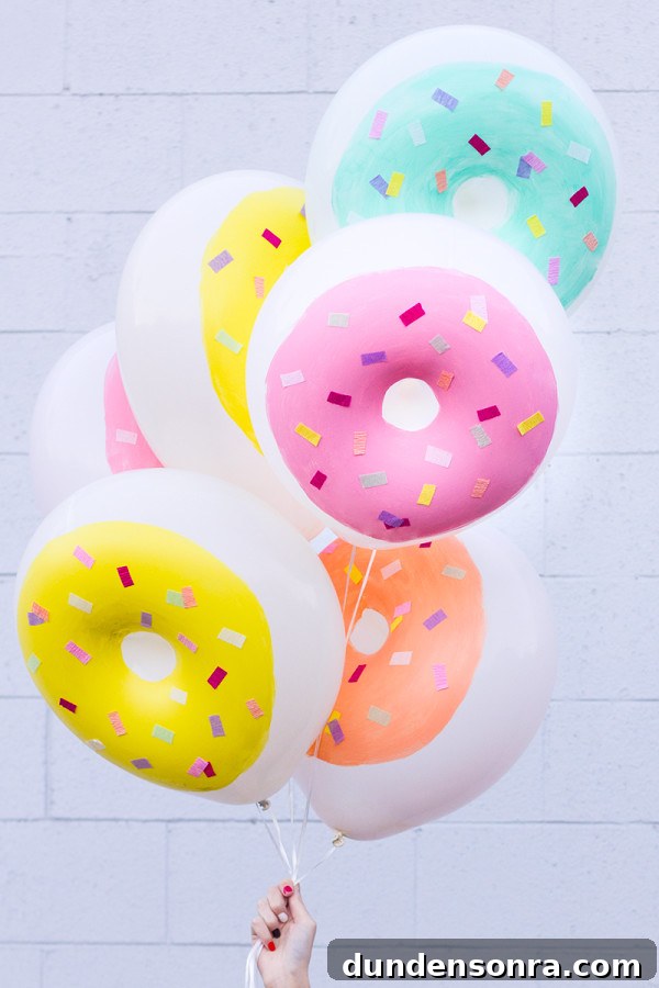 How to Make Donut Balloons: Step-by-Step DIY Guide 2 DIY Donut Balloons