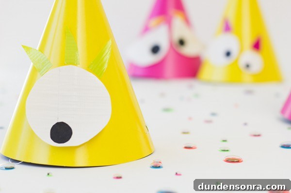 DIY Monster Party Hats: Fun Ideas and How-To Tutorials 15 DIY Monster Party Hat