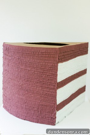 DIY BIrthday Cake Costume Step 8