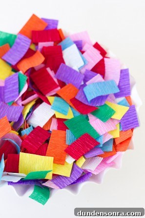 Crepe Paper Sprinkles