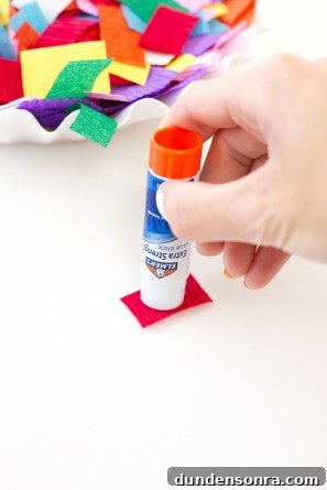 DIY Birthday Cake Costume Step 12