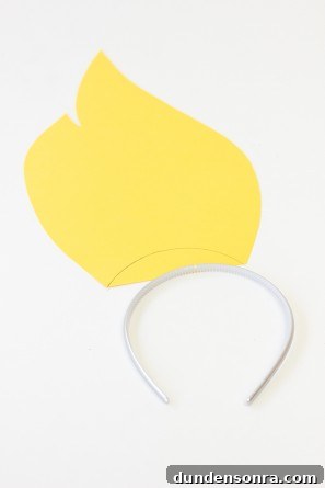 DIY Birthday Cake Costume Step 14