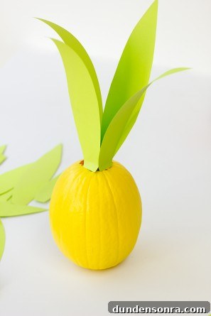 Turn a Pineapple into a Pumpkin