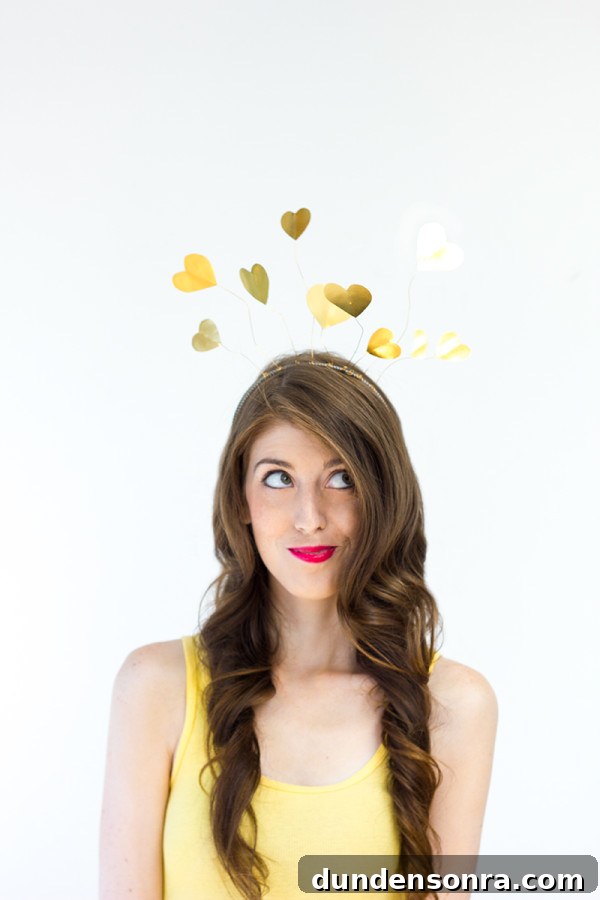 DIY "Heart of Gold" Costume